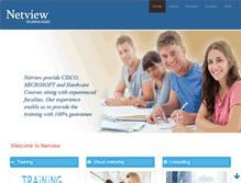 Tablet Screenshot of netview.in